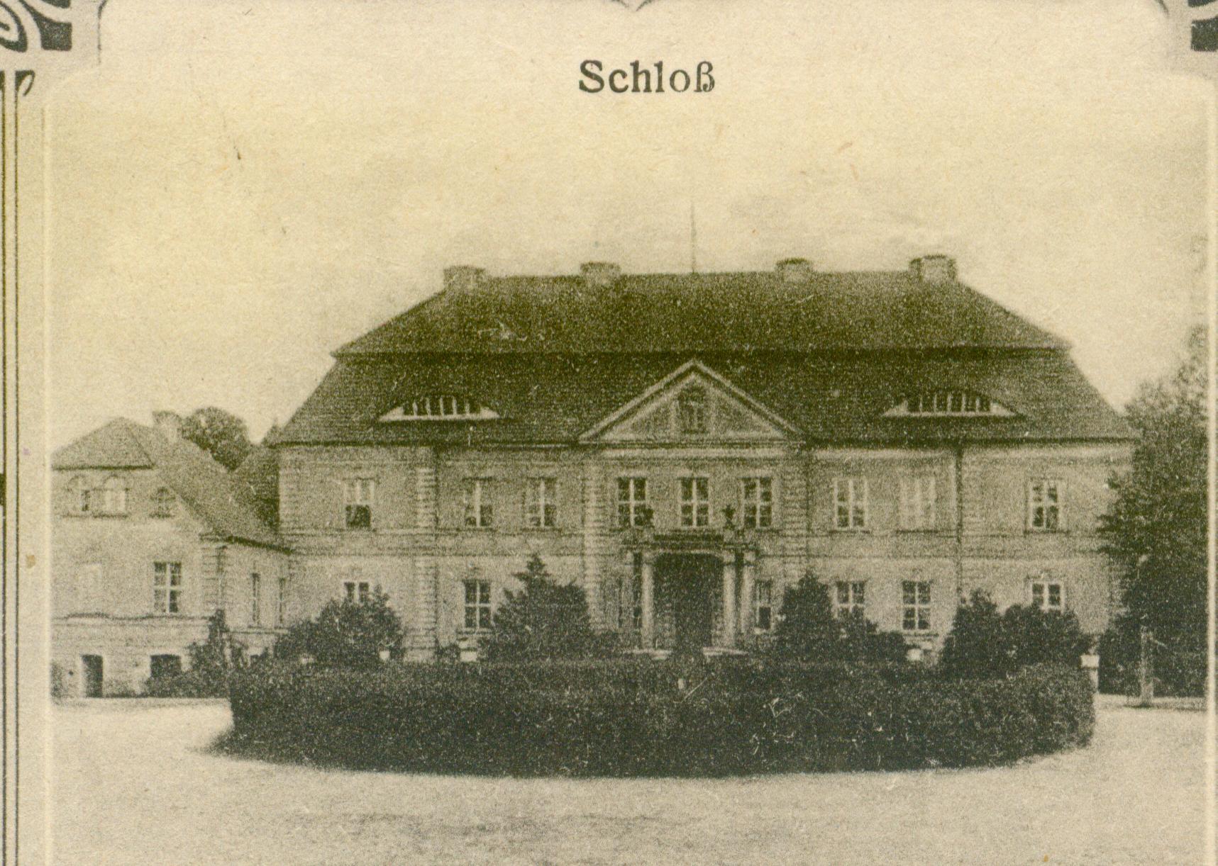 Siemczyno- pałac od frontu